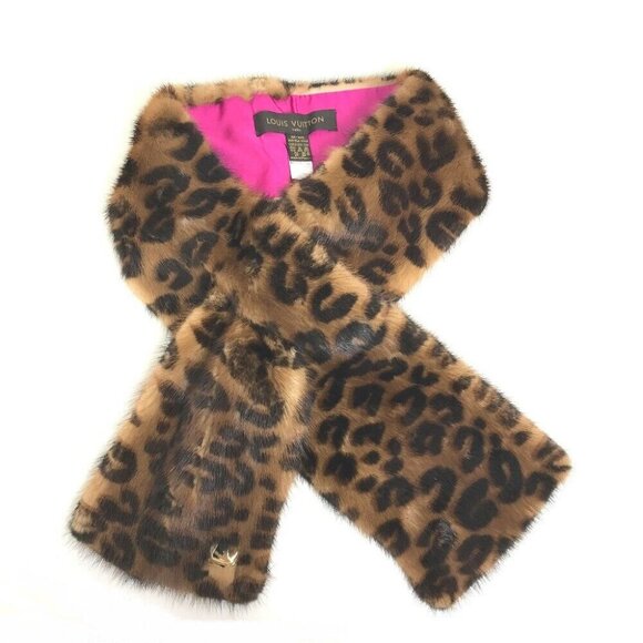 LOUIS VUITTON M72245 Echarpes VISON Fertipet Scarf - Picture 1 of 10